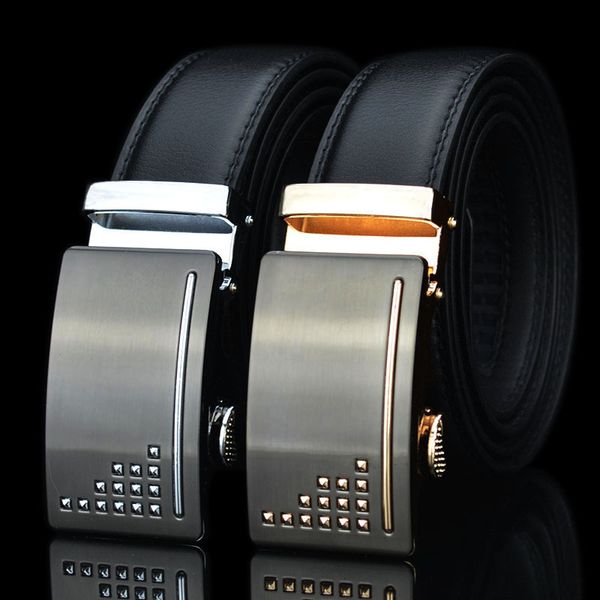 fashion brand leather belt business cowskin automatic buckle cowhide men belts, Black;brown
fashion brand leather belt business cowskin automatic buckle cowhide men belts, Black;brown