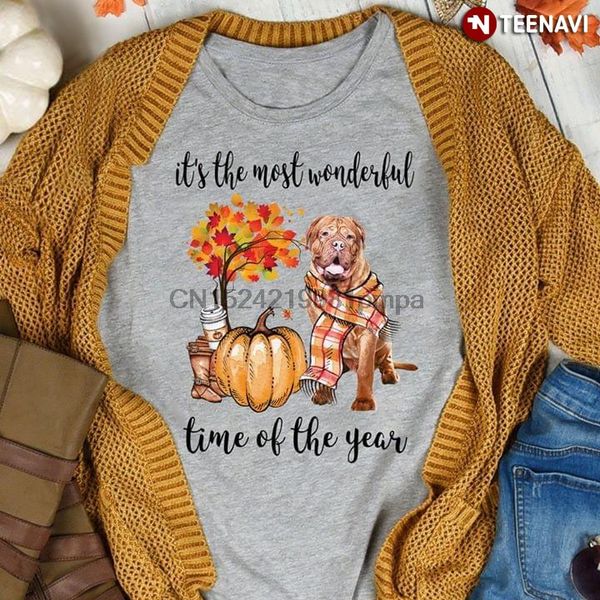 men t shirt it's the most wonderful time of the year dogue bordeaux dog women tshirts