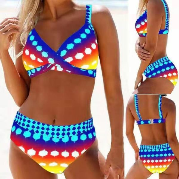 new women's swimwear 20s fashion european and american bikini split swimsuit high waist swimsuit retro polka dot cross ladies strap-2, White;black
new women's swimwear 20s fashion european and american bikini split swimsuit high waist swimsuit retro polka dot cross ladies strap-2, White;black
