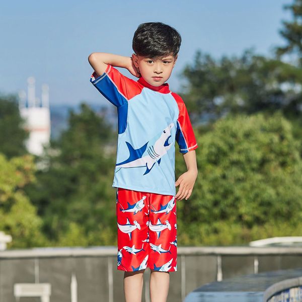 kids short sleeve two piece rash guards set swim shirt and trunks bathing suits swimsuits shark print swimwear sunsuit cap
kids short sleeve two piece rash guards set swim shirt and trunks bathing suits swimsuits shark print swimwear sunsuit cap