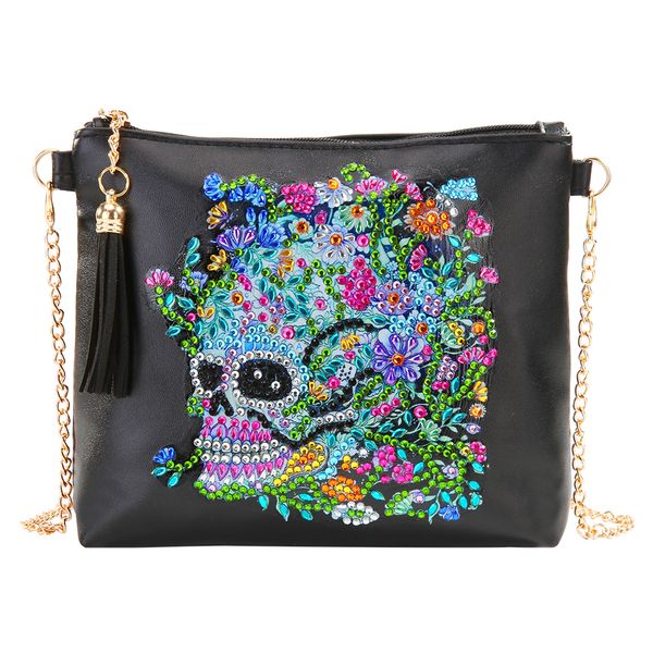 5d creative design women shoulder crossbody bag diy skull flower special shaped diamond painting leather messenger bags
5d creative design women shoulder crossbody bag diy skull flower special shaped diamond painting leather messenger bags