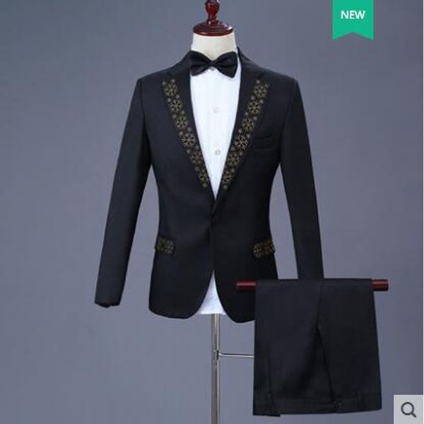 blazer men formal dress latest coat pant designs marriage suit men costume terno masculino trouser wedding suits for men's black, White;black
blazer men formal dress latest coat pant designs marriage suit men costume terno masculino trouser wedding suits for men's black, White;black
