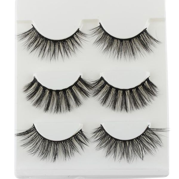 3 pairs handmade mixed 3d mink hair lashes beauty thick long false mink eyelashes fake eye lashes eyelash women eyes makeup tool
3 pairs handmade mixed 3d mink hair lashes beauty thick long false mink eyelashes fake eye lashes eyelash women eyes makeup tool