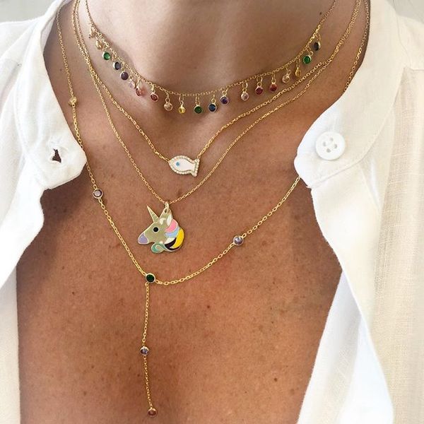 2020 new sparking rainbow tear drop chocker tiny cz dots colours charms link chain thin cz stone pendant necklaces women jewelry, Silver
2020 new sparking rainbow tear drop chocker tiny cz dots colours charms link chain thin cz stone pendant necklaces women jewelry, Silver