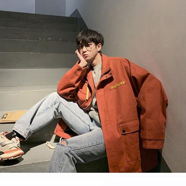 autumn new tooling jacket men fashion solid color casual multi-pocket jacket man streetwear hip-hop loose bomber jacket male sh190821, Black;brown
autumn new tooling jacket men fashion solid color casual multi-pocket jacket man streetwear hip-hop loose bomber jacket male sh190821, Black;brown