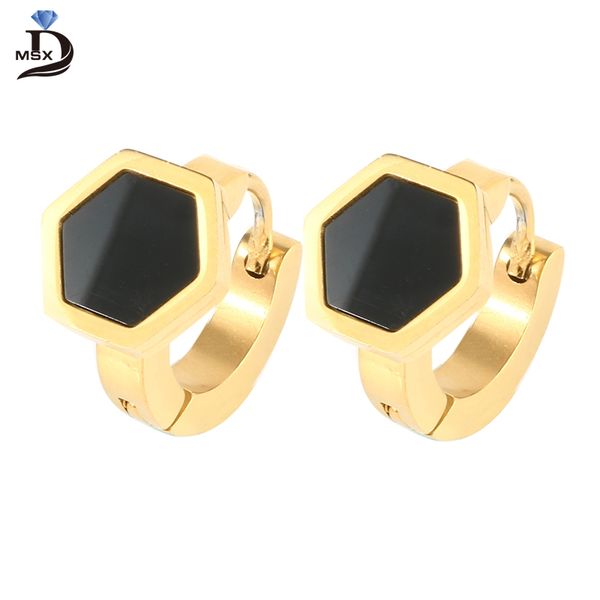 stud fashion stainless steel black resin earring gold plating wedding engagement party earrings jewelry gift, Golden;silver
stud fashion stainless steel black resin earring gold plating wedding engagement party earrings jewelry gift, Golden;silver