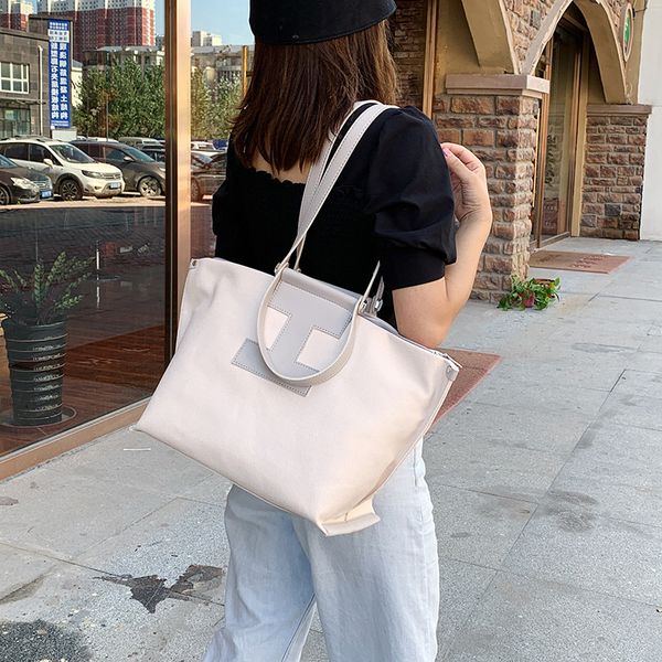 women's bag for woman canvas bag large-capacity fashion casual joker shoulder handbag 2020 new tote
women's bag for woman canvas bag large-capacity fashion casual joker shoulder handbag 2020 new tote