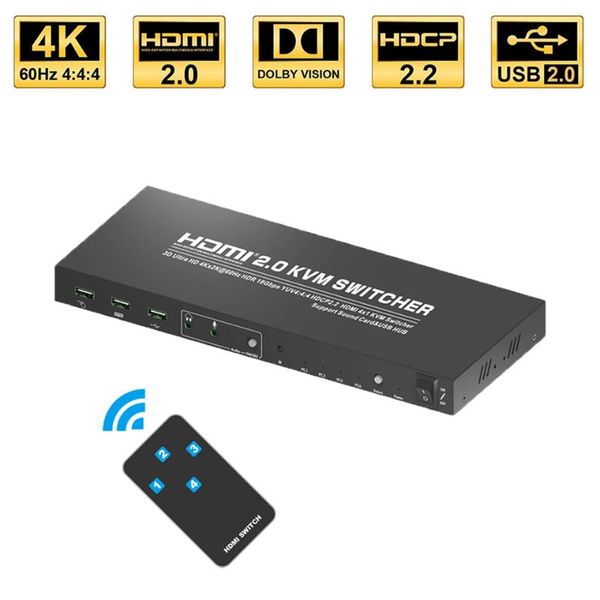 2020 4k@60hz 4 port hdmi kvm switch 4k usb hdmi kvm switcher 2 port switch usb rgb 4:4:4 for pc laptop
2020 4k@60hz 4 port hdmi kvm switch 4k usb hdmi kvm switcher 2 port switch usb rgb 4:4:4 for pc laptop