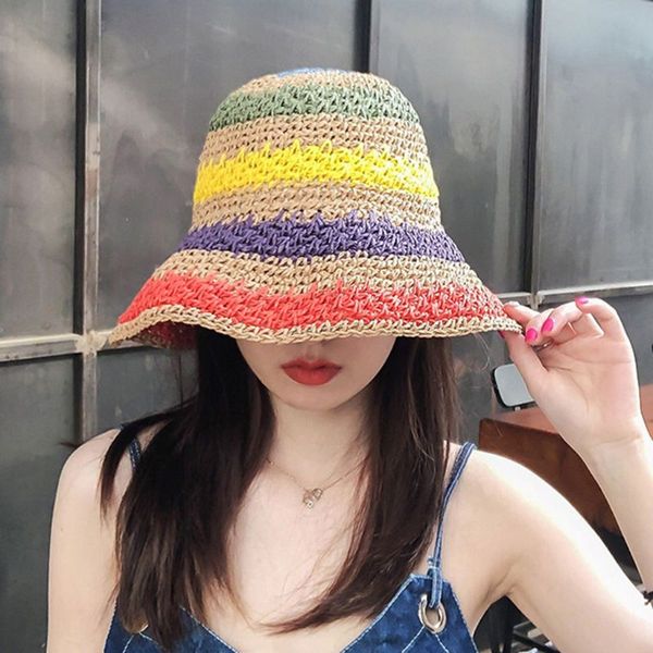 женщины лета handmade крючок солома вс visor hat радуга красочного отпуск stripes лоскутного широкий брим uv защиты пляж cap, Blue;gray
женщины лета handmade крючок солома вс visor hat радуга красочного отпуск stripes лоскутного широкий брим uv защиты пляж cap, Blue;gray