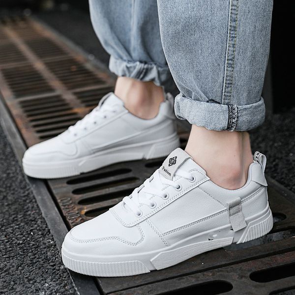 men shoes autumn winte leather flat shoes lace-up low white male sneakers tenis masculino adulto i1-87
men shoes autumn winte leather flat shoes lace-up low white male sneakers tenis masculino adulto i1-87