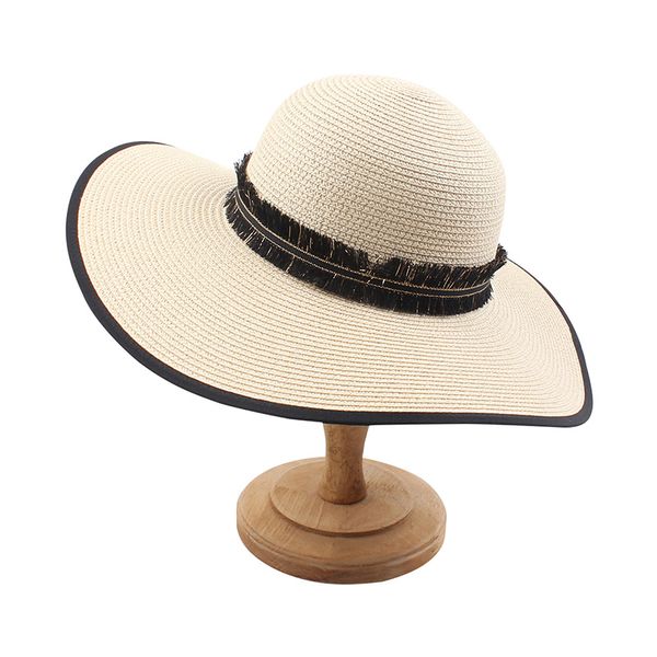 wide brim hats women straw hat 2021 summer sun tassel beach cap loose sunscreen sunshade dome visors female, Blue;gray
wide brim hats women straw hat 2021 summer sun tassel beach cap loose sunscreen sunshade dome visors female, Blue;gray