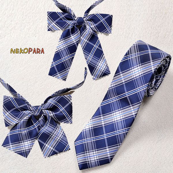 new blue plaid bow tie cute japanese school girls jk uniform student bowknot lolita necktie embroidery, Blue;purple
new blue plaid bow tie cute japanese school girls jk uniform student bowknot lolita necktie embroidery, Blue;purple