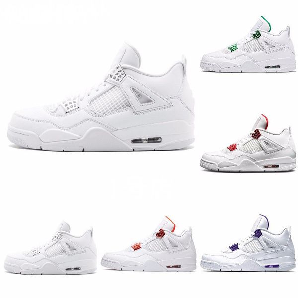 cool grey 4 pure money metallic pack men basketball shoes 4s pine green court purple university orange red sneaker j#07-412
cool grey 4 pure money metallic pack men basketball shoes 4s pine green court purple university orange red sneaker j#07-412