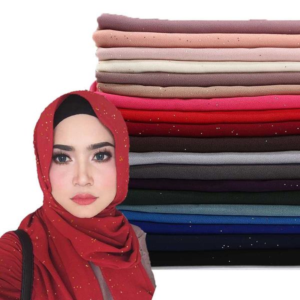 new women plain bubble chiffon scarf wrap gold shinny glitter solid color shawls headband muslim hijabs scarves/scarf, Blue;gray
new women plain bubble chiffon scarf wrap gold shinny glitter solid color shawls headband muslim hijabs scarves/scarf, Blue;gray