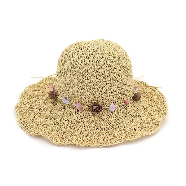 girl outdoor fresh straw hat handmade knitted flower straw hat easy to carry foldable seaside beach outdoor leisure sun, Blue;gray
girl outdoor fresh straw hat handmade knitted flower straw hat easy to carry foldable seaside beach outdoor leisure sun, Blue;gray