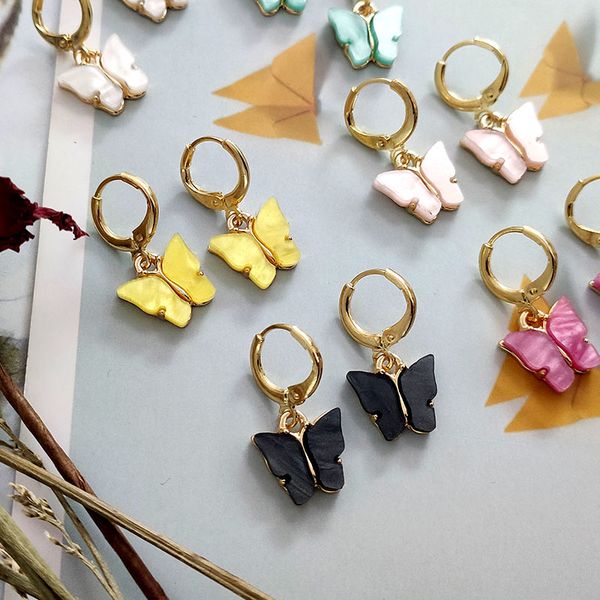 quality new korean butterfly dangle earrings for women fashion color acrylic drop earring luscious boho jewelry mujer gifts
quality new korean butterfly dangle earrings for women fashion color acrylic drop earring luscious boho jewelry mujer gifts
