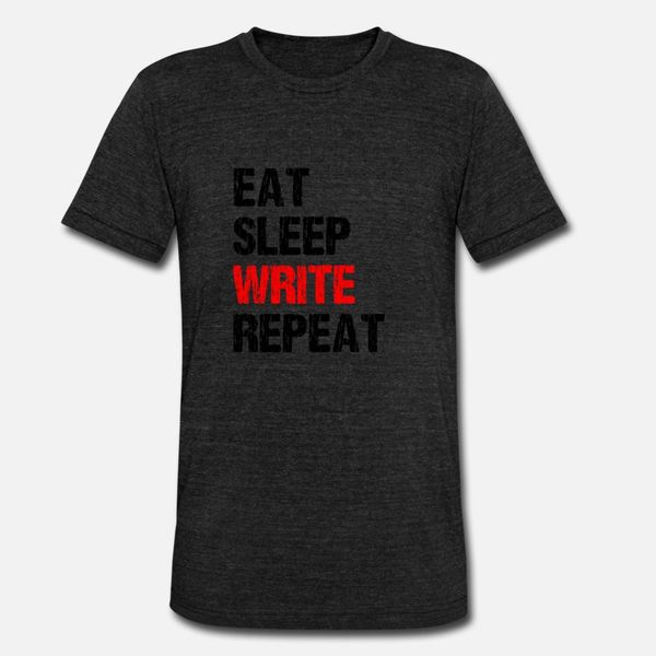 eat sleep write repeat t shirt men customized 100% cotton euro size s-3xl kawaii crazy casual summer style letter shirt
eat sleep write repeat t shirt men customized 100% cotton euro size s-3xl kawaii crazy casual summer style letter shirt