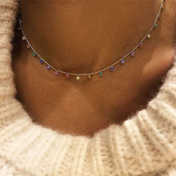 rainbow cz простые cz charm деликатные женщины девушки ювелирные изделия 925 стерлинговое серебро образывание share silver charm choker ожер
rainbow cz простые cz charm деликатные женщины девушки ювелирные изделия 925 стерлинговое серебро образывание share silver charm choker ожер