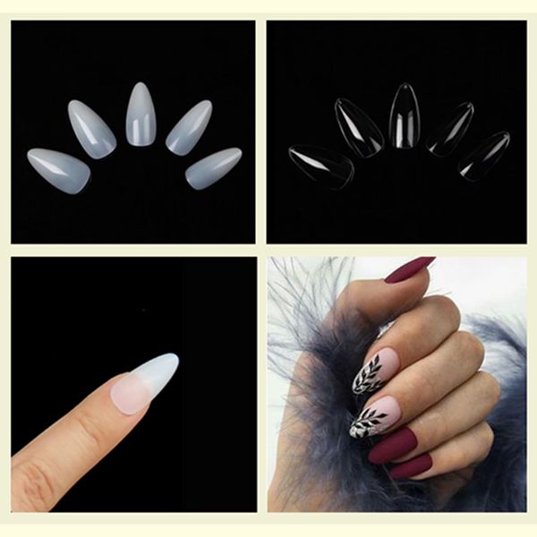 504pcs short almond acrylic fake nail tips - full cover clear / natural 12 size, Red;gold
504pcs short almond acrylic fake nail tips - full cover clear / natural 12 size, Red;gold