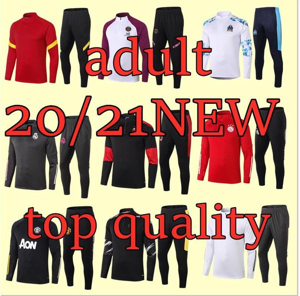 adult20 21 soccer tracksuit football training suit 2020 2021 survetement de foot chandal futbol tracksuit jogging survêtement football, Black;white 
adult20 21 soccer tracksuit football training suit 2020 2021 survetement de foot chandal futbol tracksuit jogging survêtement football, Black;white