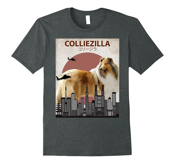 2019 fashion 100% cotton colliezilla funny collie t-shirt | dog lovers gift tee shirt
2019 fashion 100% cotton colliezilla funny collie t-shirt | dog lovers gift tee shirt