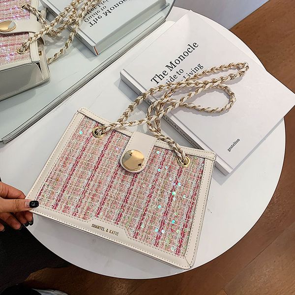 sequins wool armpit bag 2020 fashion new quality pu leather women's designer handbag chain shoulder messenger bag travel
sequins wool armpit bag 2020 fashion new quality pu leather women's designer handbag chain shoulder messenger bag travel