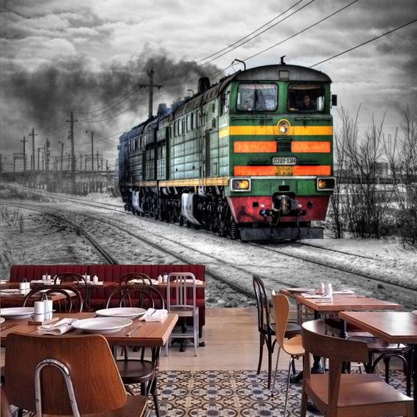 dropship wallpaper retro nostalgic black white steam train mural custom cafe bar mural restaurant wallpaper
dropship wallpaper retro nostalgic black white steam train mural custom cafe bar mural restaurant wallpaper