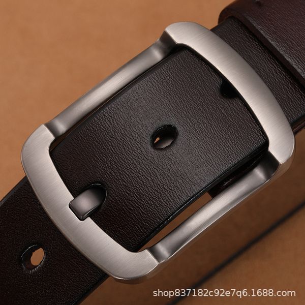 105-170cm big size genuine leather men's belt fashion business alloy pin buckle belts jeans punk belt, Black;brown
105-170cm big size genuine leather men's belt fashion business alloy pin buckle belts jeans punk belt, Black;brown