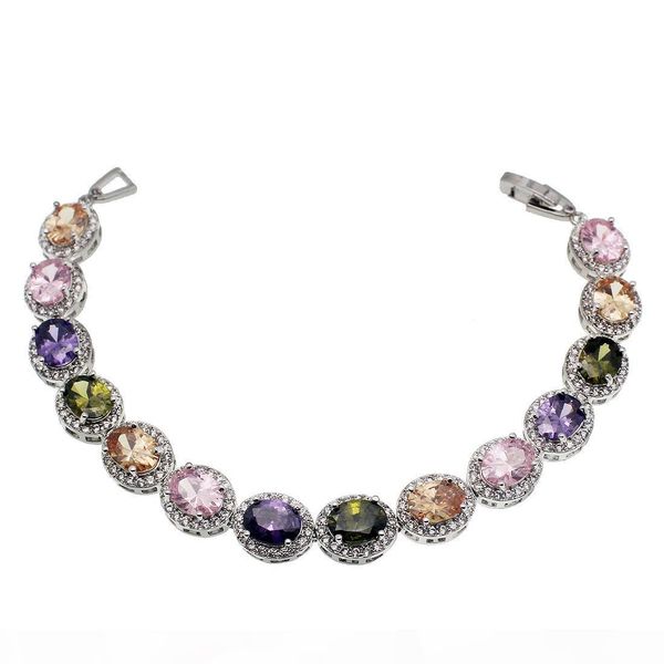 gemstone handmade amethyst morganite peridot kunzite white z 925 sterling silver links bracelet women ladies hermosa jewelry, Black
gemstone handmade amethyst morganite peridot kunzite white z 925 sterling silver links bracelet women ladies hermosa jewelry, Black