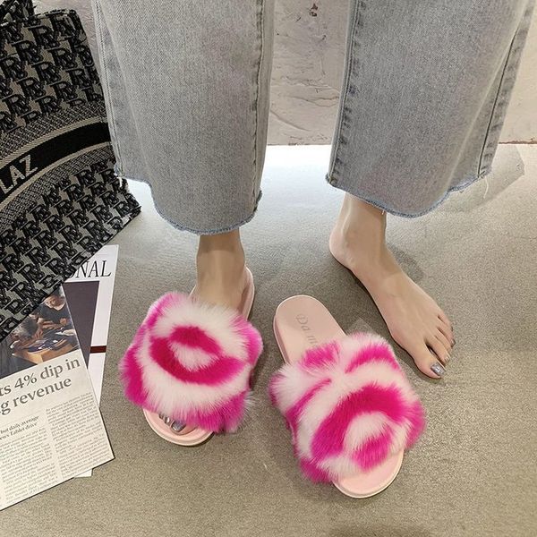 platform slides with fur slippers summer shoe women furry slides sandals women 2020 womens shoes woman fluffy sliders schoenen, Black 
platform slides with fur slippers summer shoe women furry slides sandals women 2020 womens shoes woman fluffy sliders schoenen, Black