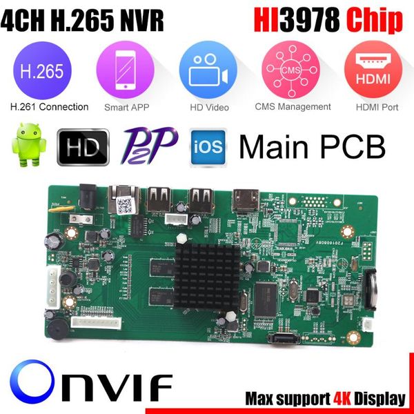 kits 4ch cctv h.265 nvr board 5mp hi3798m security module / 8ch 1080p xmeye p2p mobile monitoring cloud viewing, Black;white
kits 4ch cctv h.265 nvr board 5mp hi3798m security module / 8ch 1080p xmeye p2p mobile monitoring cloud viewing, Black;white