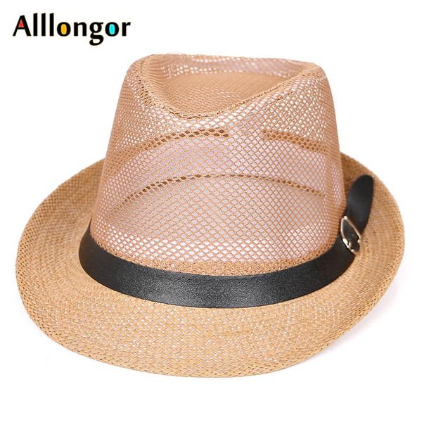 panama mesh belt jazz hat men 2020 new summer women beach straw caps fedora hats for men fedoras panama hat sunhat chapeau paill, Blue;gray
panama mesh belt jazz hat men 2020 new summer women beach straw caps fedora hats for men fedoras panama hat sunhat chapeau paill, Blue;gray