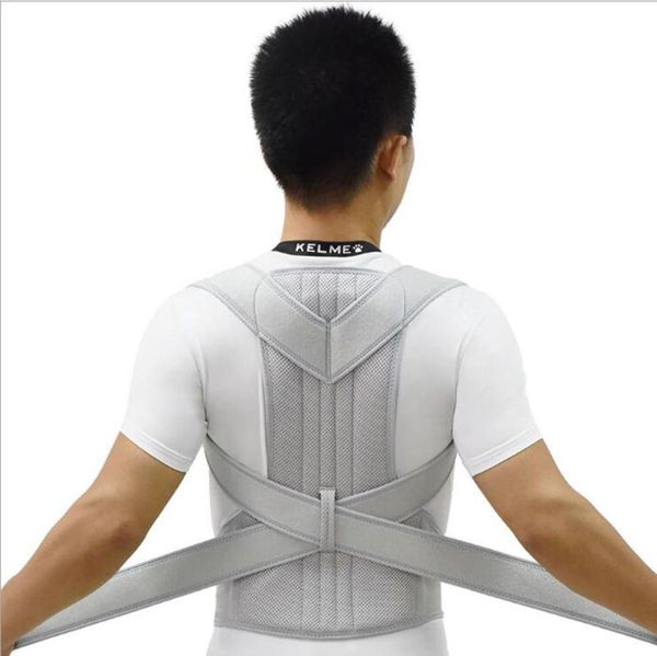 back support shoulder posture correction belt men women magnetic corset lumbar corrector brace student, Black;blue
back support shoulder posture correction belt men women magnetic corset lumbar corrector brace student, Black;blue