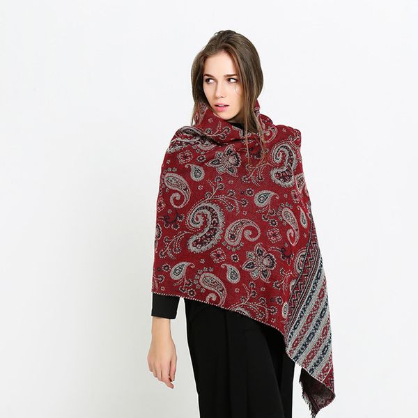 ethnic vintage scarf red print thick warm winter cotton cashmere multicolor fashion scarf women large shawl, Blue;gray
ethnic vintage scarf red print thick warm winter cotton cashmere multicolor fashion scarf women large shawl, Blue;gray