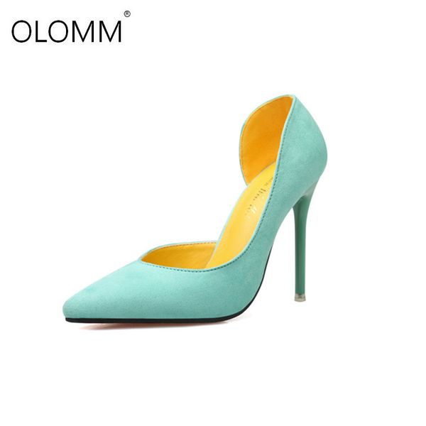 fashion simple stiletto suede shallow mouth pointed side hollow women's shoes womens 11cm heels high heel wedding shoes, Black
fashion simple stiletto suede shallow mouth pointed side hollow women's shoes womens 11cm heels high heel wedding shoes, Black