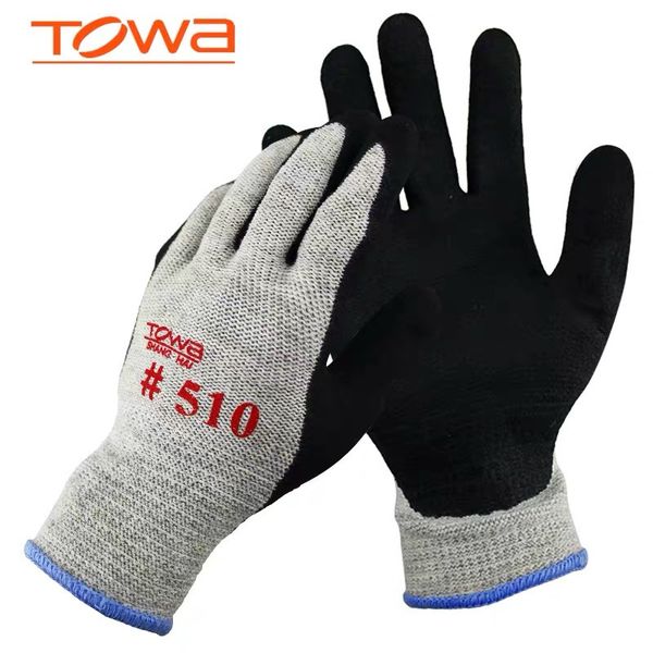 aiying 12pairs/lot pu coated outdoor sports work gloves cycle camping hiking gloves slip-resistant wear-resistant safety gloves, Black
aiying 12pairs/lot pu coated outdoor sports work gloves cycle camping hiking gloves slip-resistant wear-resistant safety gloves, Black
