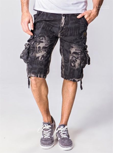 shorts camouflage print man summer shorts designer baggy overalls with multiple pockets zipper fly casual hemme, White;black
shorts camouflage print man summer shorts designer baggy overalls with multiple pockets zipper fly casual hemme, White;black
