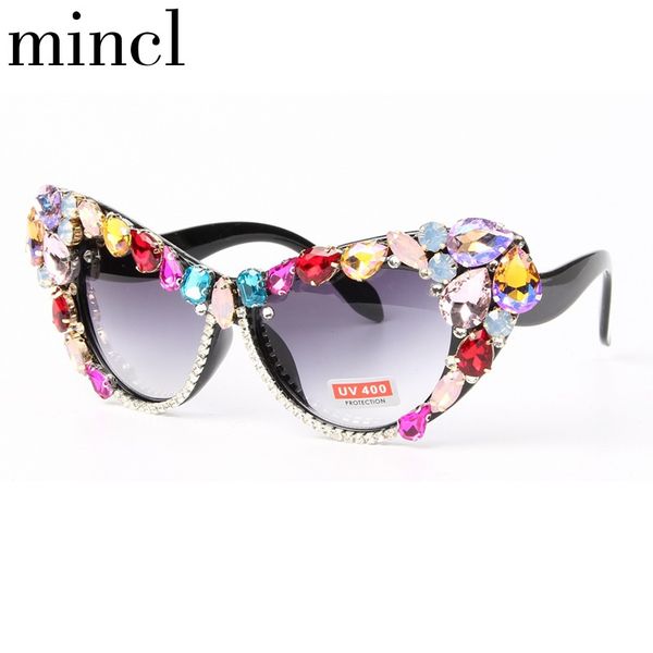 sunglasses luxury ladies bling women brand designer cat sun glasses female crystal gradient sunglases black eyewear nx, White;black
sunglasses luxury ladies bling women brand designer cat sun glasses female crystal gradient sunglases black eyewear nx, White;black