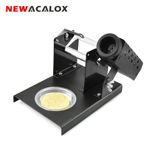 newacalox repair tool soldering iron stand holder support station metal steel plate base with cleaning sponge soldering tool
newacalox repair tool soldering iron stand holder support station metal steel plate base with cleaning sponge soldering tool