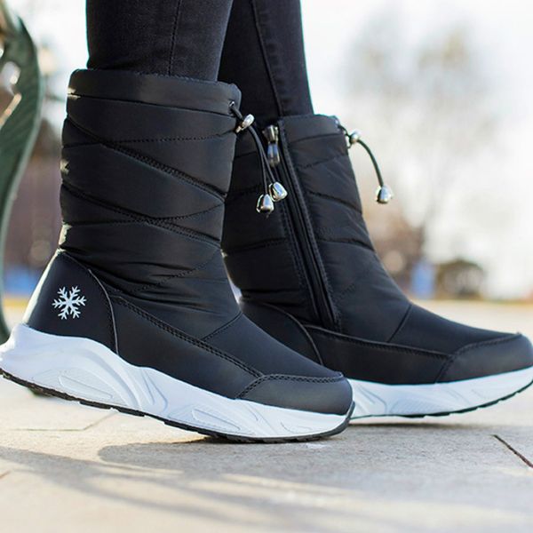 boots snow women waterproof warm platform non-slip plush fashion female fur winter shoes zapatos invierno mujer, Black
boots snow women waterproof warm platform non-slip plush fashion female fur winter shoes zapatos invierno mujer, Black
