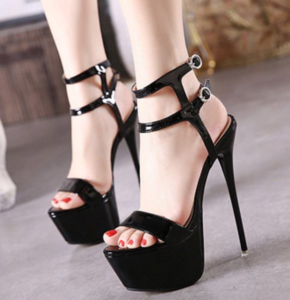 2020 new style large size ultra-high heel catwalk sandals women summer thin heeled waterproof platform nightclub high heels women hate, Black
2020 new style large size ultra-high heel catwalk sandals women summer thin heeled waterproof platform nightclub high heels women hate, Black