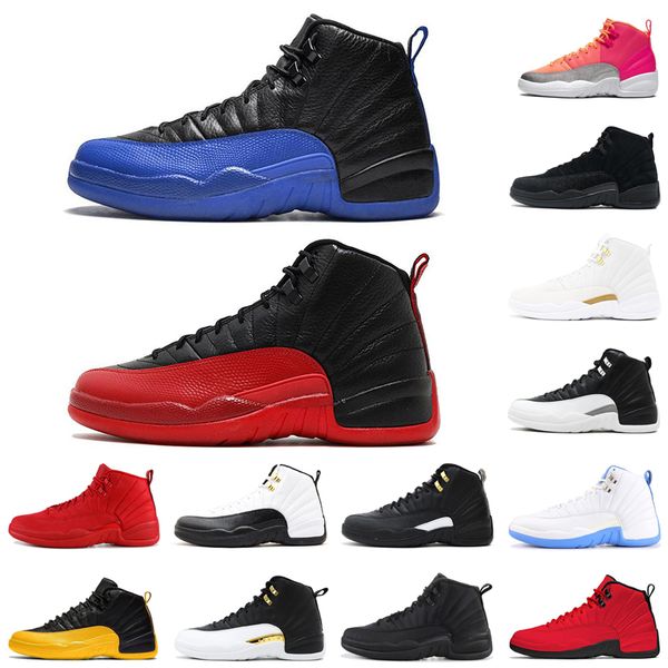 Hot 12 12s Jumpman Mens Basketball Shoes Ovo Black Metallic University Gold Game FIBA Royal White Dark Grey Bulls Obsidian Sneakers
Hot 12 12s Jumpman Mens Basketball Shoes Ovo Black Metallic University Gold Game FIBA Royal White Dark Grey Bulls Obsidian Sneakers