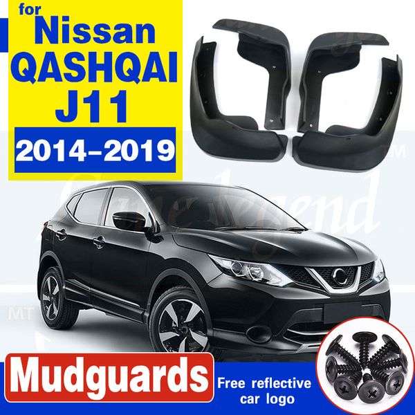 4pcs / set car styling splash guard mud guards mud flaps mudguards fit for 14-17 nissan qashqai j11 defensa
4pcs / set car styling splash guard mud guards mud flaps mudguards fit for 14-17 nissan qashqai j11 defensa