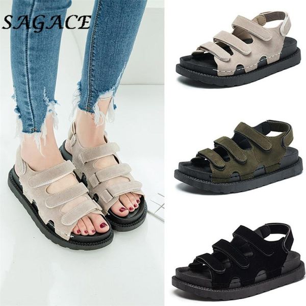 sagace high heels wedge slippers women leather sandals thick heels open toe beach sandals summer platform wedges, Black
sagace high heels wedge slippers women leather sandals thick heels open toe beach sandals summer platform wedges, Black