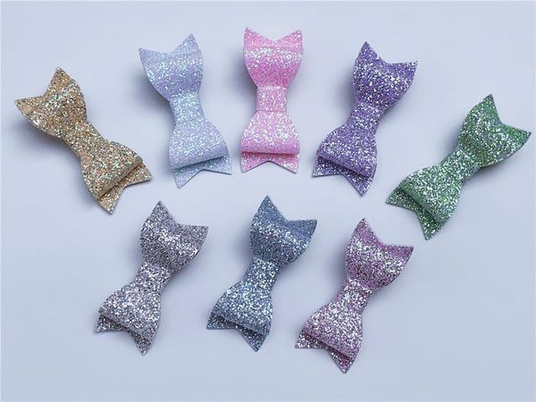 24pcs ins boutique cute glitter hair bow hairpins solid color bowknot hair clips princess headwear fashion accessories, Slivery;white
24pcs ins boutique cute glitter hair bow hairpins solid color bowknot hair clips princess headwear fashion accessories, Slivery;white