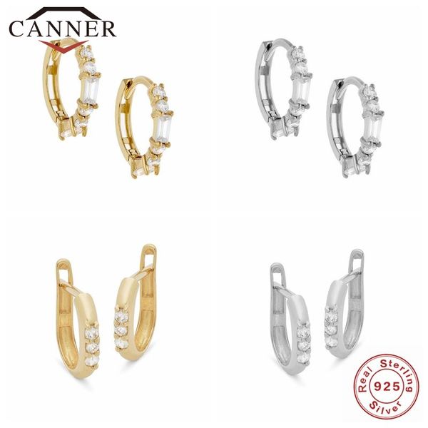 hoop & huggie canner fine jewelry pendientes 100% real 925 sterling silver earrings for women square zircon piercing earring earings, Golden;silver
hoop & huggie canner fine jewelry pendientes 100% real 925 sterling silver earrings for women square zircon piercing earring earings, Golden;silver
