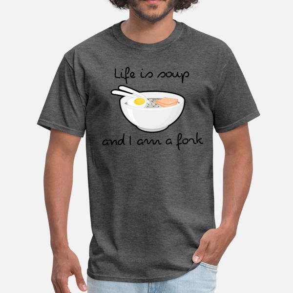 life is soup and i am a fork t shirt men printed cotton euro size s-3xl fit graphic comfortable summer style unique shirt
life is soup and i am a fork t shirt men printed cotton euro size s-3xl fit graphic comfortable summer style unique shirt