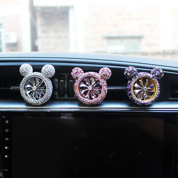 car air outlet perfume clip cartoon diamond head car air conditioning mouth with 1pcs solid perfume decorative supplies
car air outlet perfume clip cartoon diamond head car air conditioning mouth with 1pcs solid perfume decorative supplies