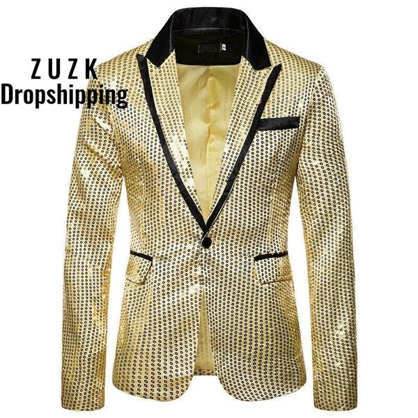 new men bridegroom blazers suit sequin glitter show blazer lapel coat slim jacket men clothes wedding party blazer plus size, White;black
new men bridegroom blazers suit sequin glitter show blazer lapel coat slim jacket men clothes wedding party blazer plus size, White;black