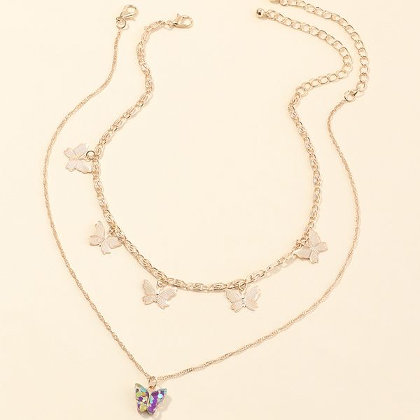 lexie diary 2020 new arrival fashion creative cute colorful butterfly necklace for women accessory jewellery, Silver
lexie diary 2020 new arrival fashion creative cute colorful butterfly necklace for women accessory jewellery, Silver